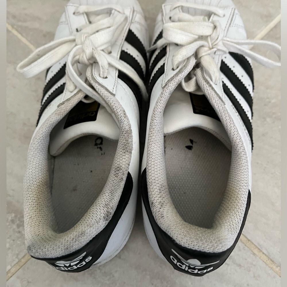 adidas Superstar Shell Tops Toe black and white - Picture 4 of 8